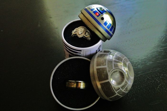 Anel de noivado - R2D2