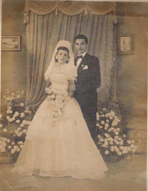 Casamento da minha tia-avó (em 1950)