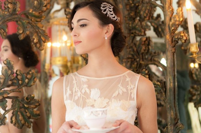 Penteado tiara