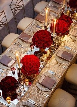Ideias para decoração vintage com a cor vermelha