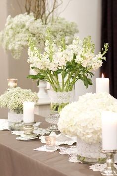 Decoração vintage com branco