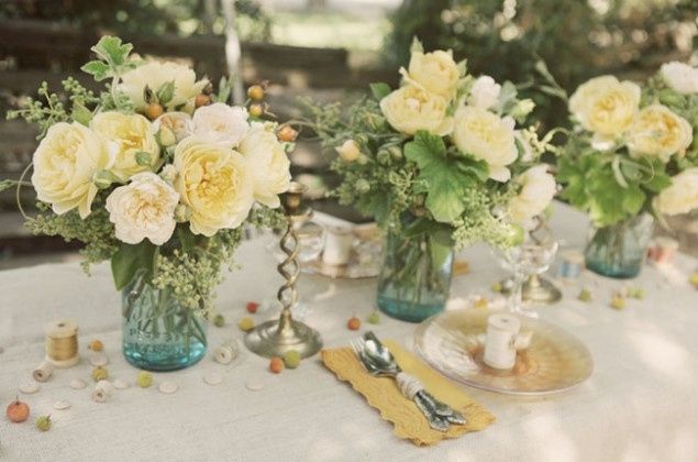 Decoração vintage com branco