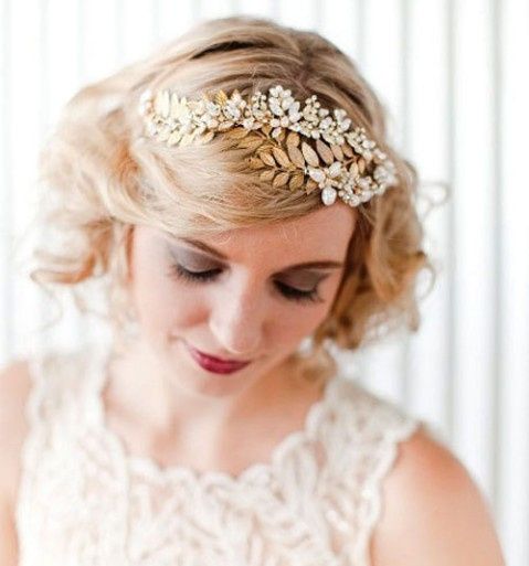 Penteado noiva de cabelo curto