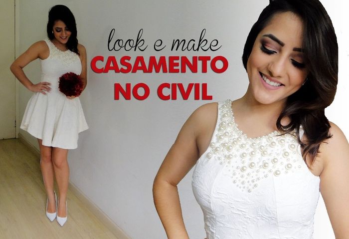 Look para o casamento civil