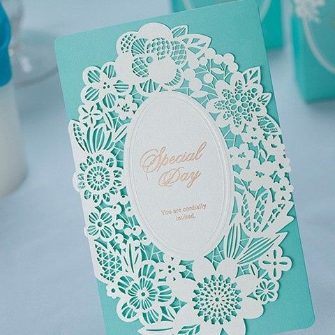 Convite - Azul Tiffany