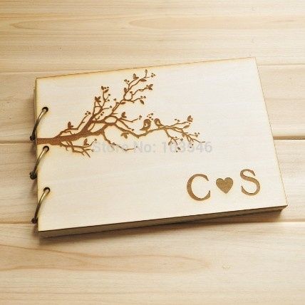 Ideias de livros de assinatura - Casamento rústico