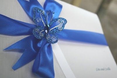Inspirações azul e branco