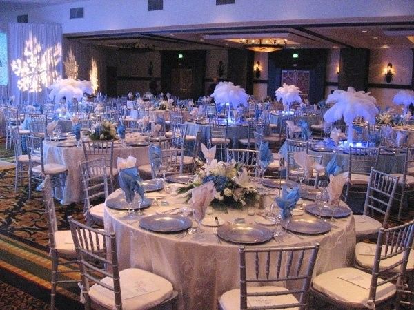 Inspirações azul e branco