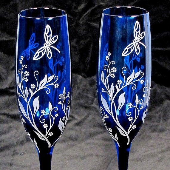 Inspirações azul e branco