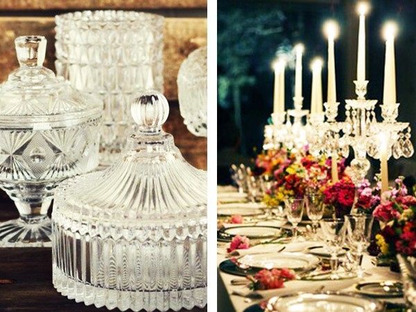 Decoração glamourosa