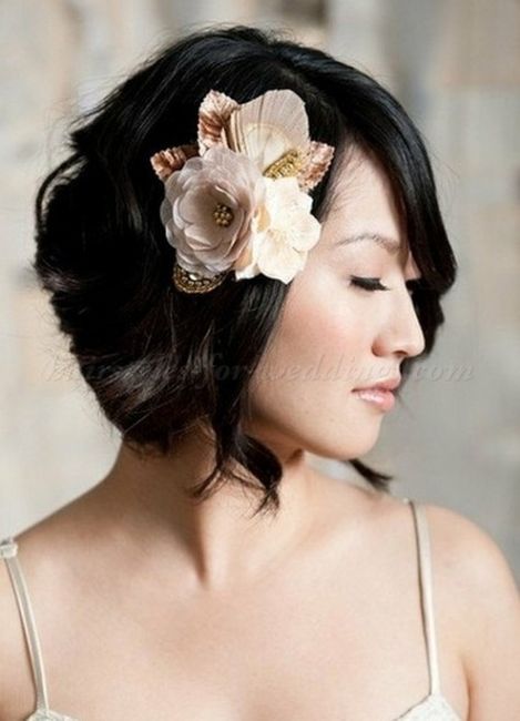 Penteado para cabelo curto e cacheado