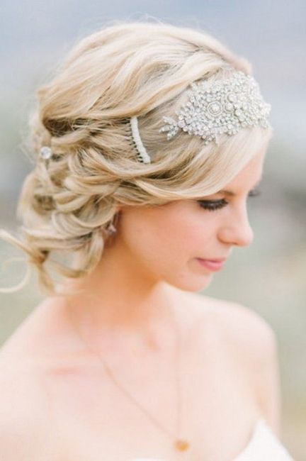 Penteado para cabelo curto e cacheado
