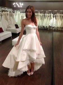 Vestido mullet