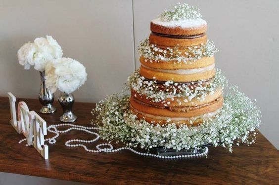 Naked cake