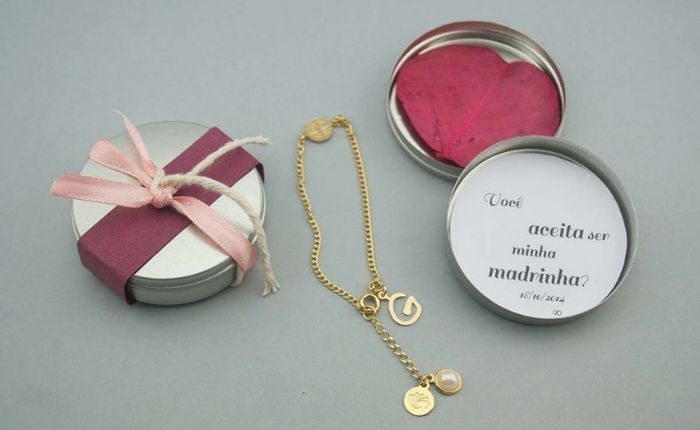 Pulseira para as madrinhas