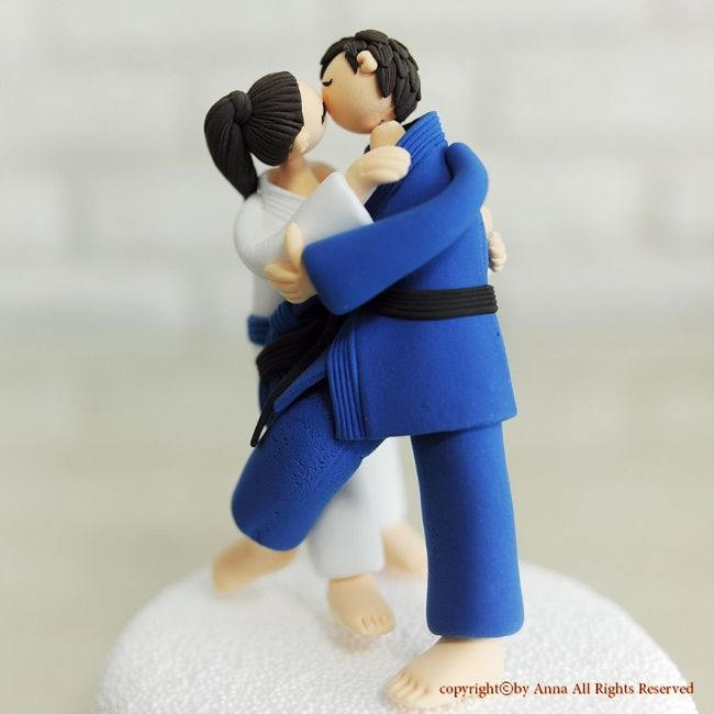 Topo de bolo artes marciais