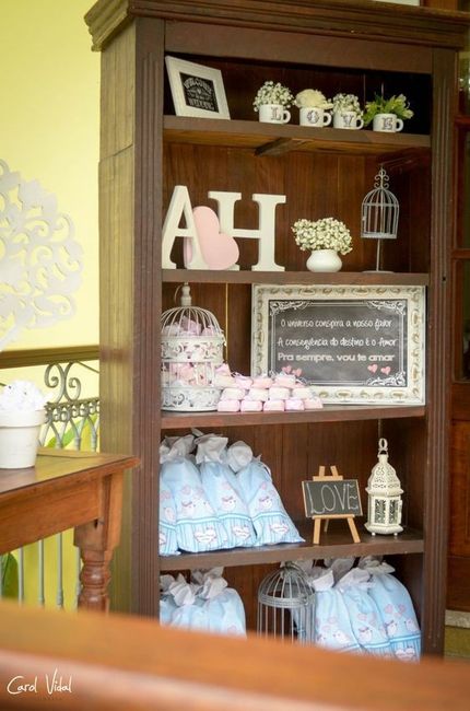 Decoração de mini wedding