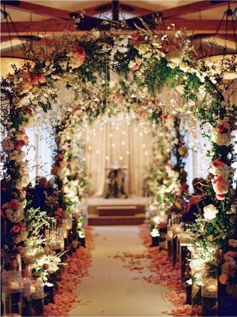 Decoração para cerimônia
