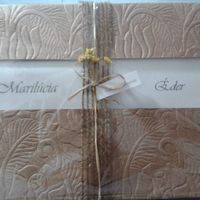 Convite de casamento Rustico!!
