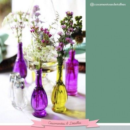 DIY. Faça você mesmo - Garrafas Decorativas
