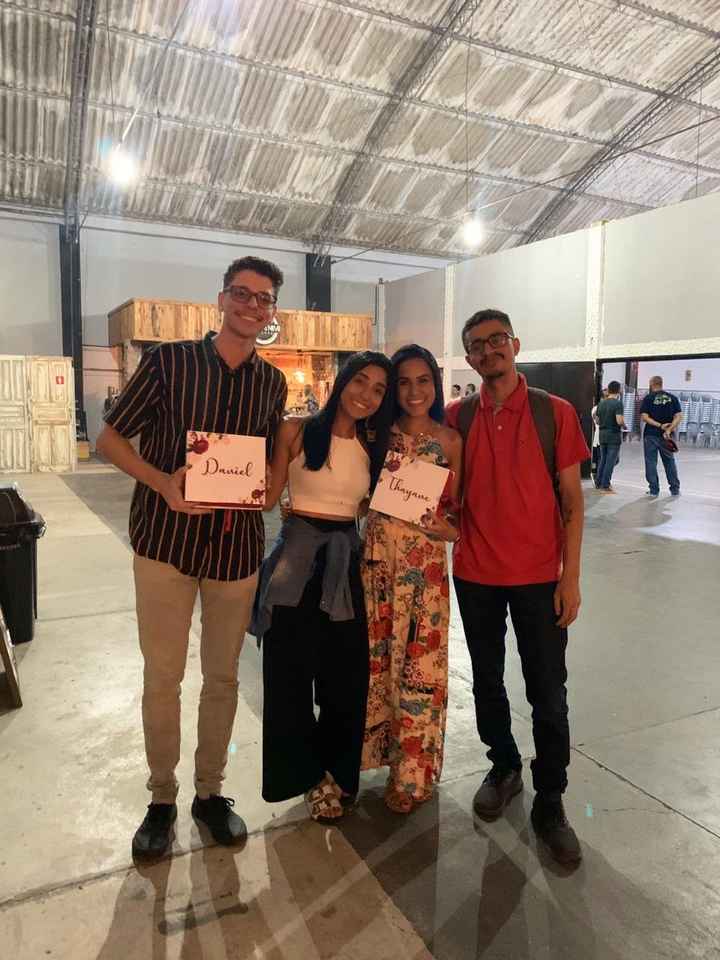 Entrega das caixas padrinhos!!! - 1