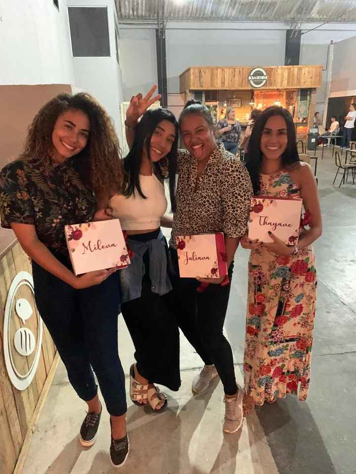 Entrega das caixas padrinhos!!! - 3