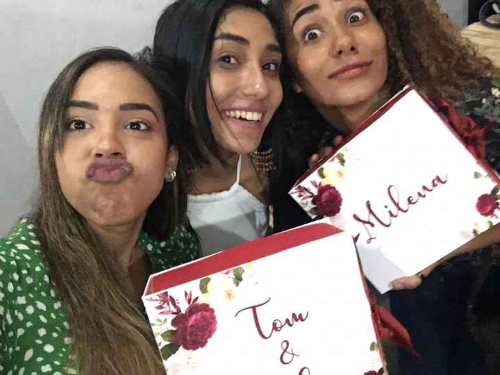 Entrega das caixas padrinhos!!! - 4