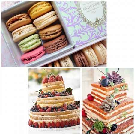 Receita Macarons  e Naked Cake