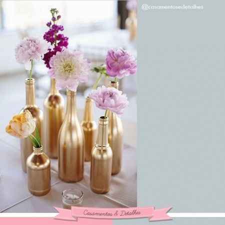 DIY. Faça você mesmo - Garrafas Decorativas