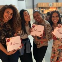 Entrega das caixas padrinhos!!! - 2