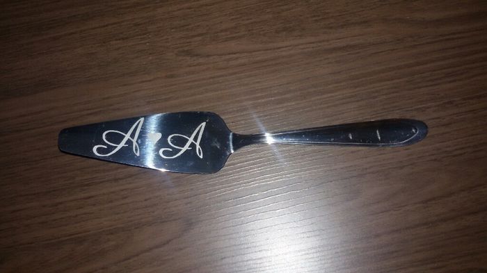 Taças e espatula personalizada *noivado* - 2