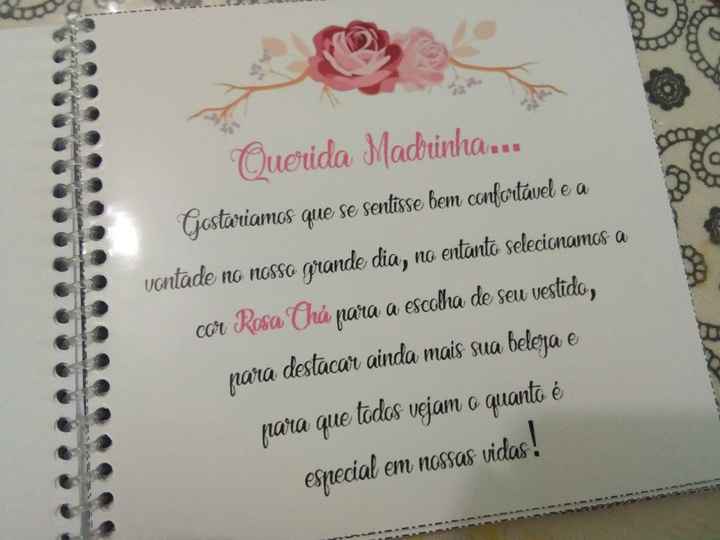 Querida madrinha..