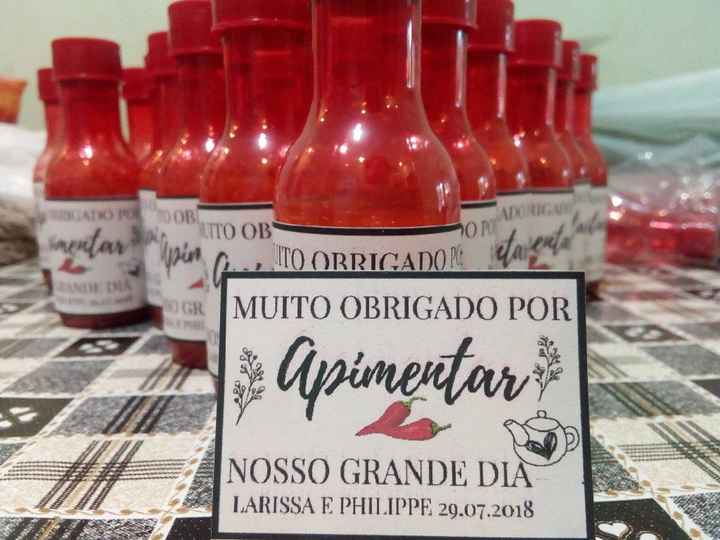 Molho de pimenta para por na mesa .