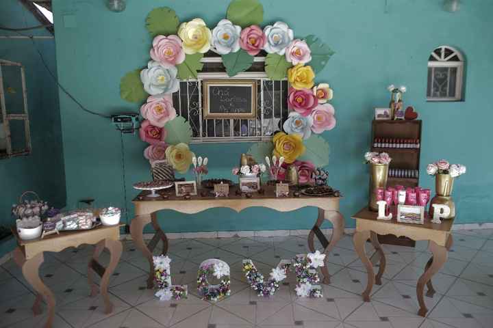 Foi tudo feito com muito amor e logico DIY kk !