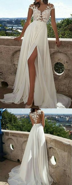 Inspiracao de vestido de noiva para praia e campo - 2
