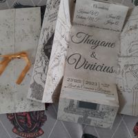 Convite temático Harry Potter - 2