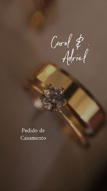Meu pedido de casamento! - 1
