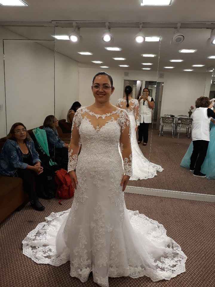 última prova do vestido - 2