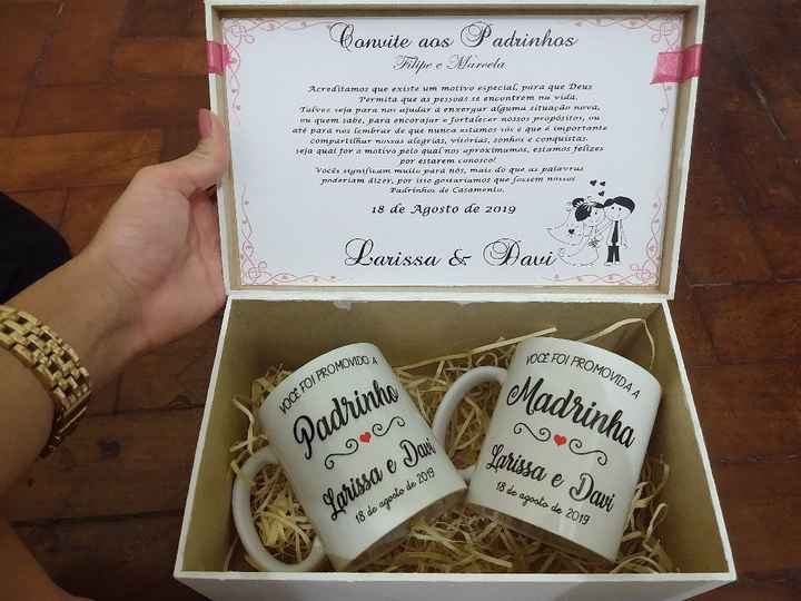 Fiz o convite dos padrinhos - 1