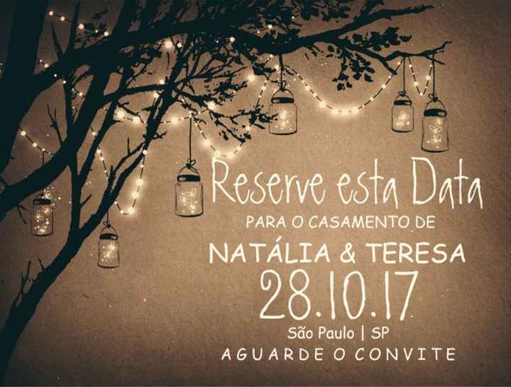 Meu vídeo save the date #vemver - 1