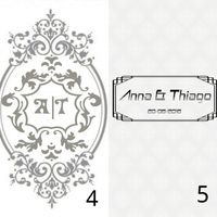 Fazendo monogramas - 2