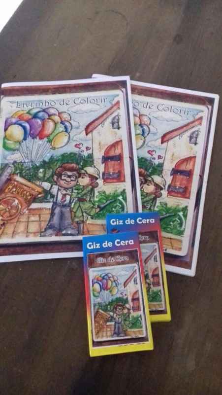 Livrinhos de colorir para as crianças