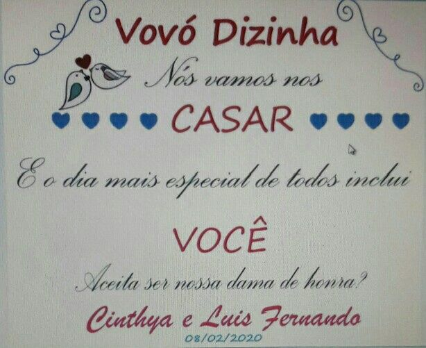 Lembranças para as avós - 1