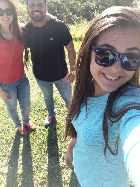 Minha família.