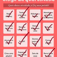 Bingo da quarentena: quem se atreve? #NoivasEmCasa - 1
