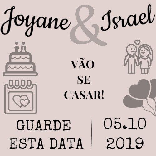 Save the date diy - 2