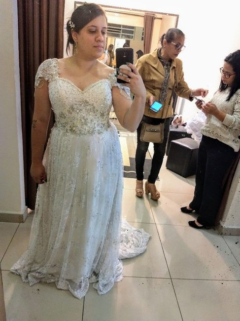 Vestido de noiva sereia x princesa - 1