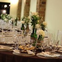 Decoração da mesa feita pelos meus familiares