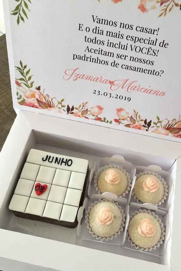 Lembrancinhas ( madrinha & padrinho ) - 2