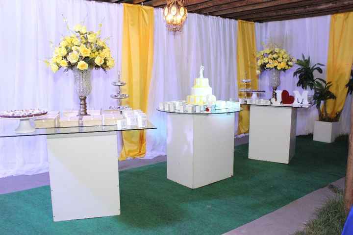 Espaço do buffet